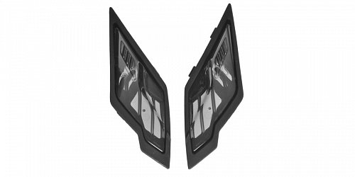 vrchní kryt ventilace pro přilby MOVEMENTS S, AIROH - Itálie (černý)